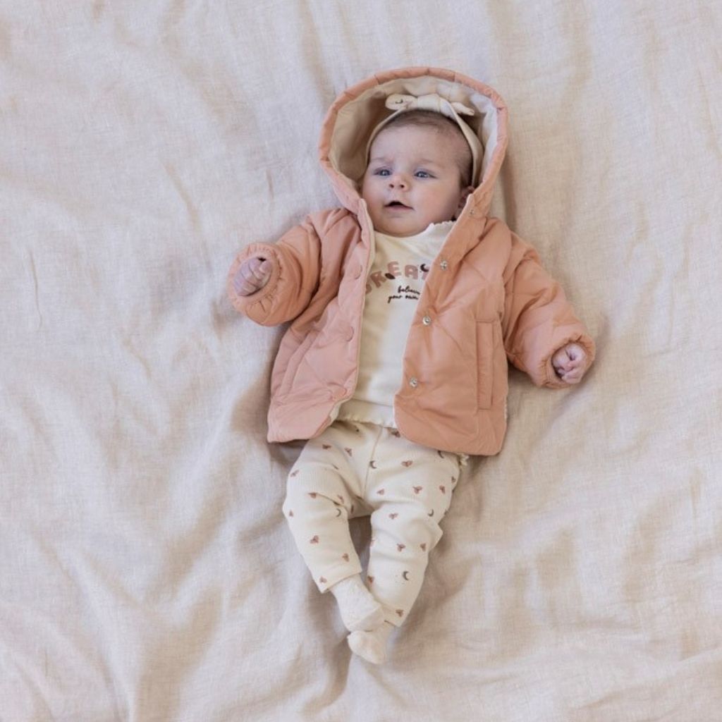 Feetje Veste avec capuche Dancing in the Moonlight Terra Pink