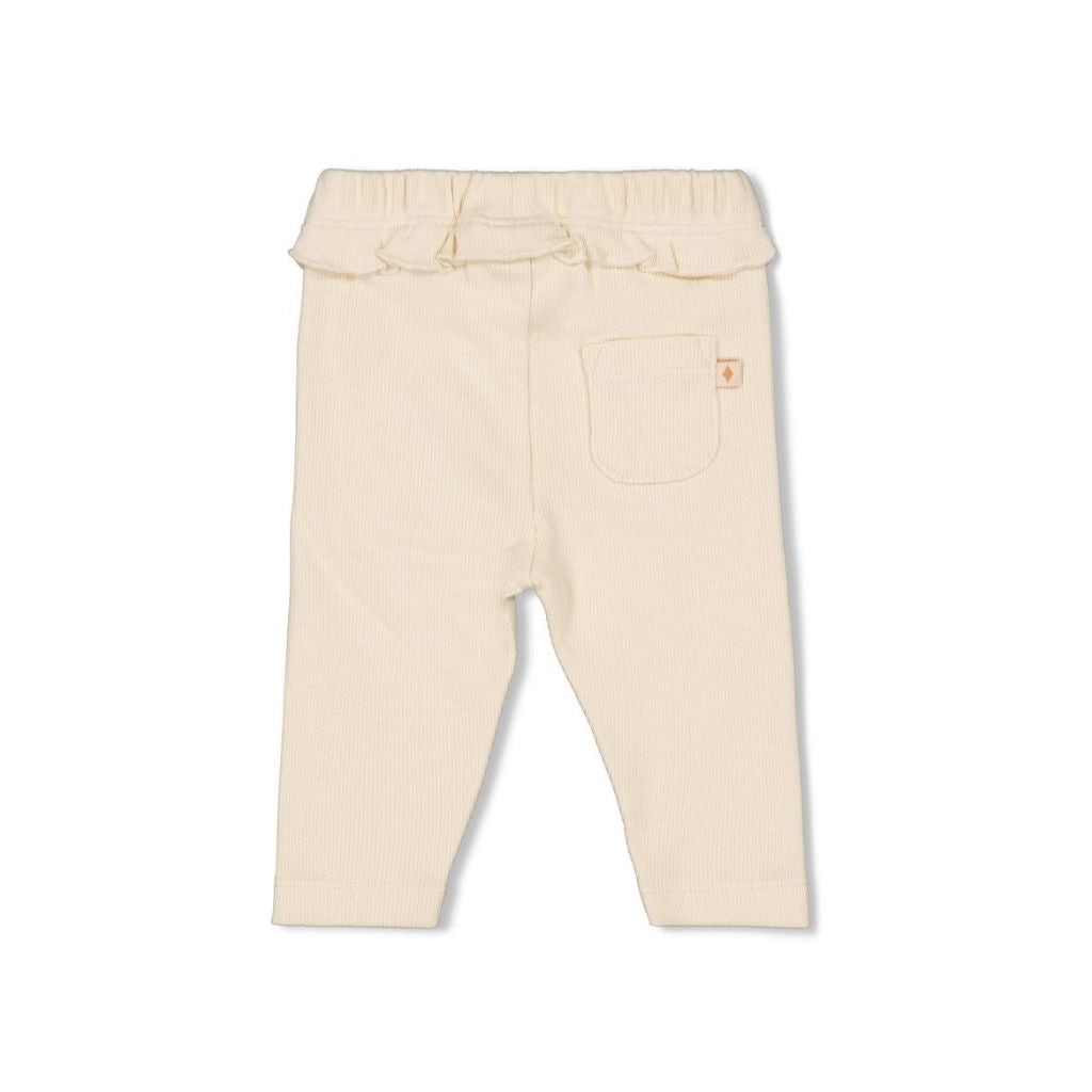 Feetje Legging rib Dancing In The Moonlight Offwhite