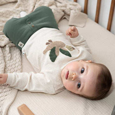 Feetje Sweater Wiggle and Waddle Jongens Offwhite Melange