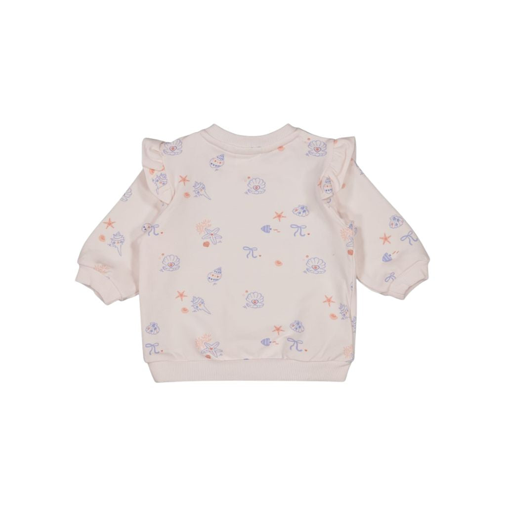 Feetje Sweater Relaxed Fit Sea La Vie Pink Meisje