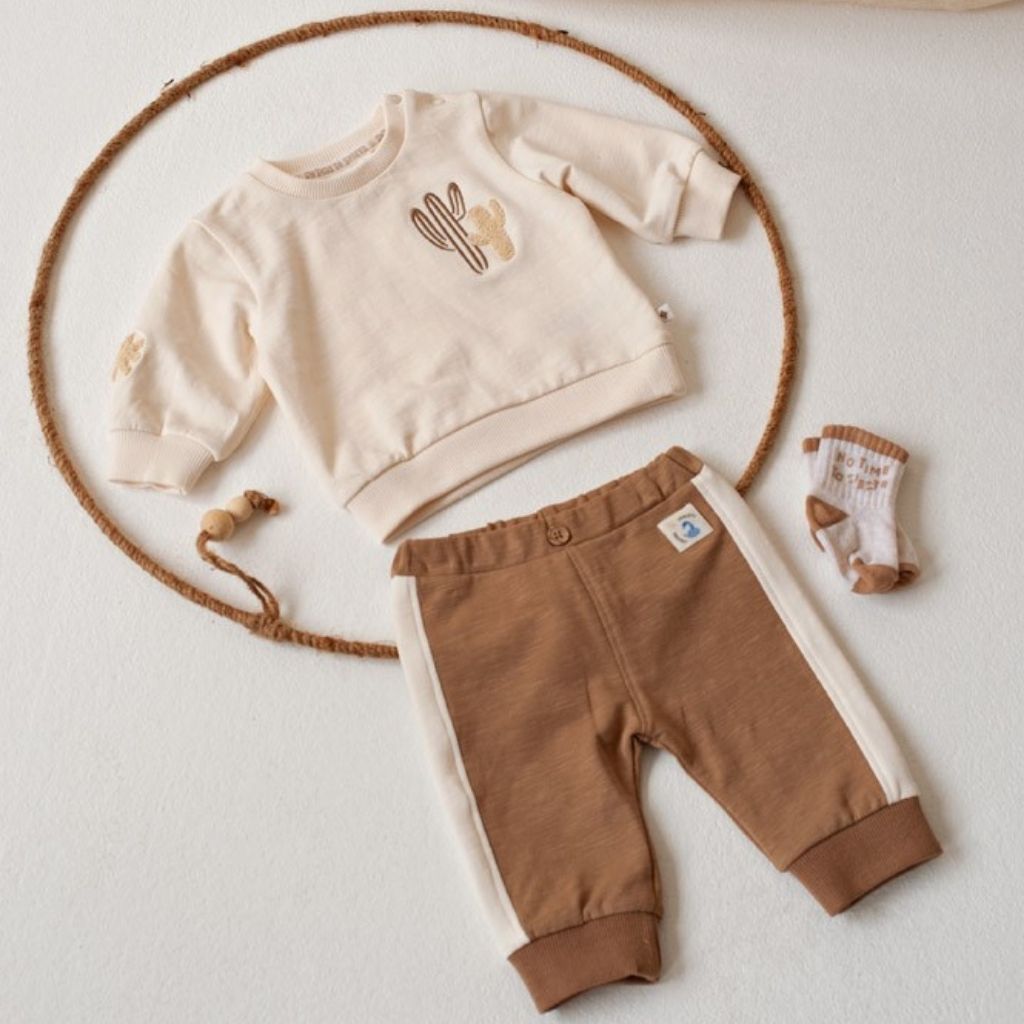 Pull Feetje Relaxed Fit Sssiesta Offwhite