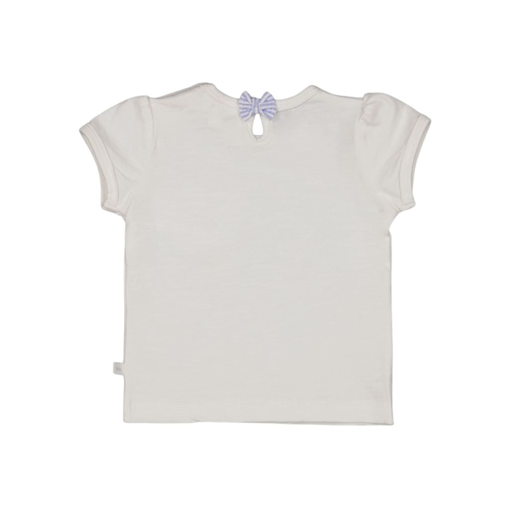 Feetje T-shirt Sea La Vie Blanc Cassé Pour Fille