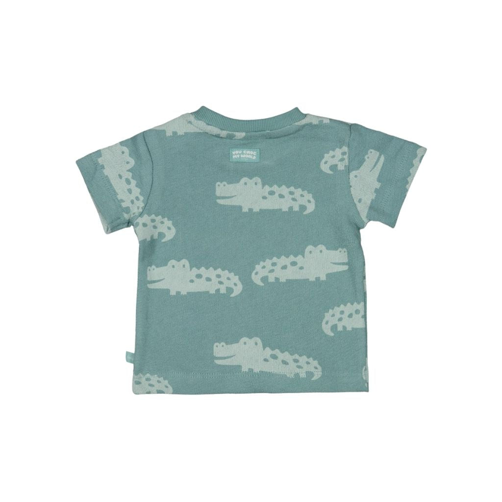 Feetje T-shirt You Croc my World Vert mer