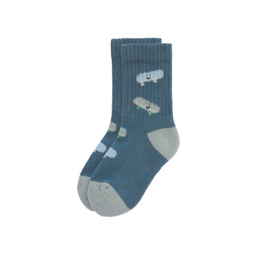 Lässig Chaussettes Terry Tennis GOTS Skateboard Multi – 3 paires