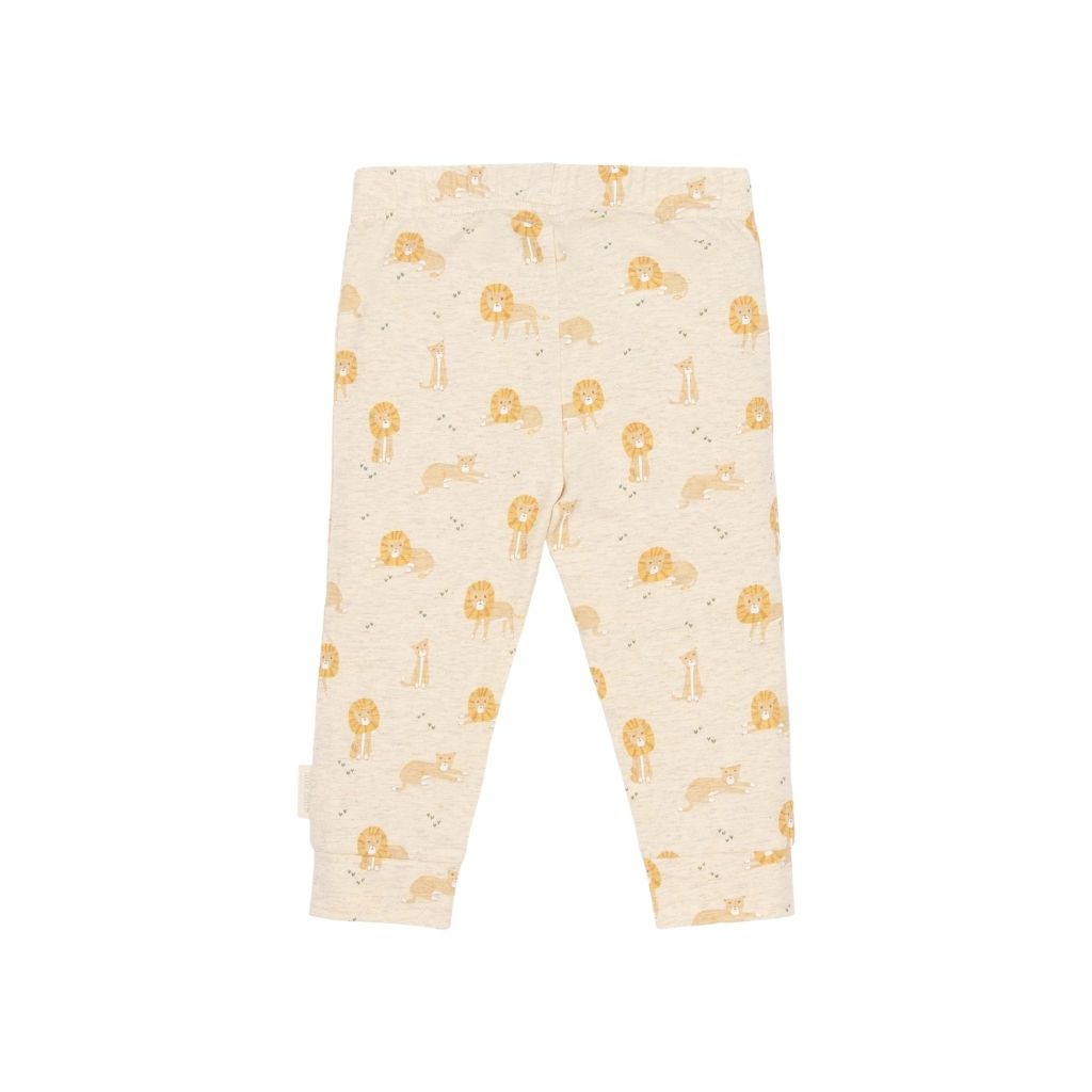 Little Dutch 2-Delige Pyjama Safari Friends Lion Beige