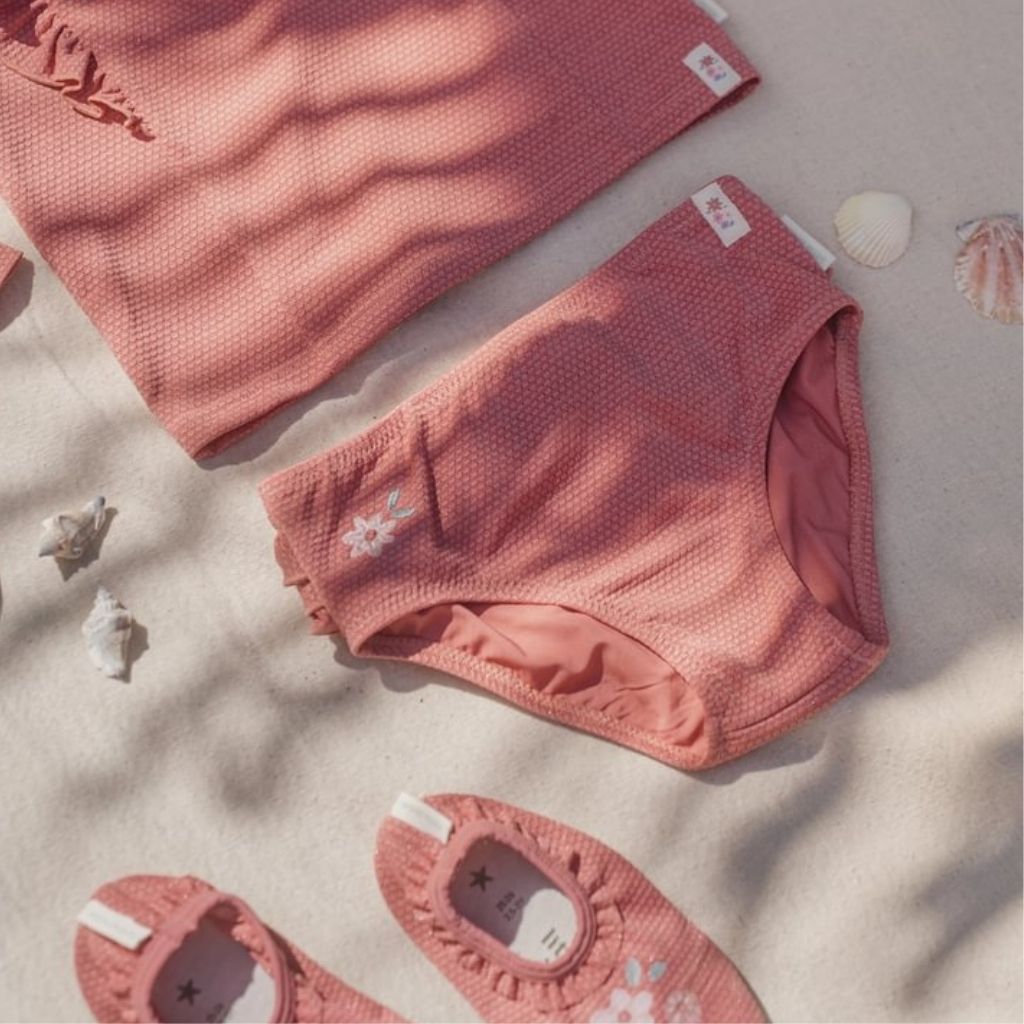 Little Dutch Zwembroek Dreamy Pink Sparkle Pink