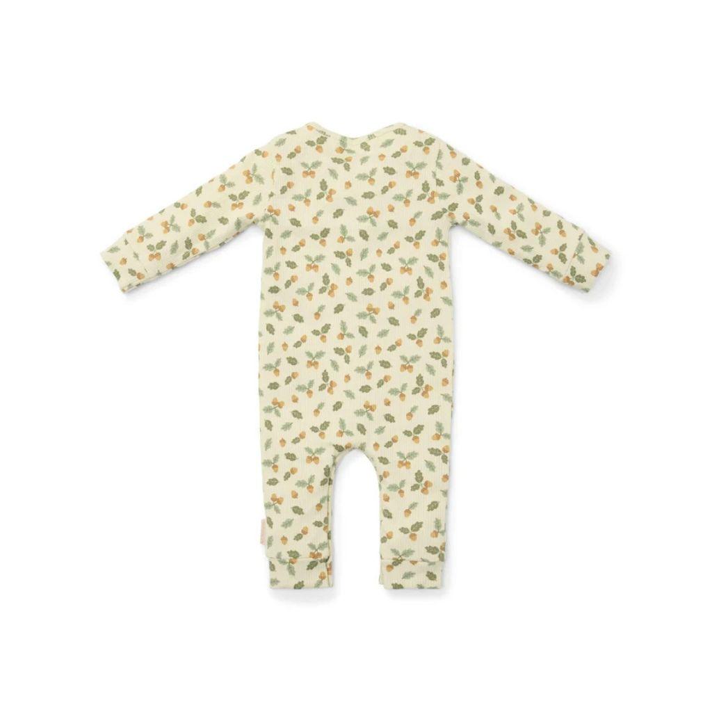 Little Dutch Pyjama Forest Leaves vert