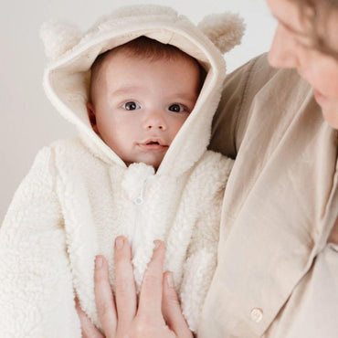 Little Dutch Pyjama / combinaison Teddy Blanc