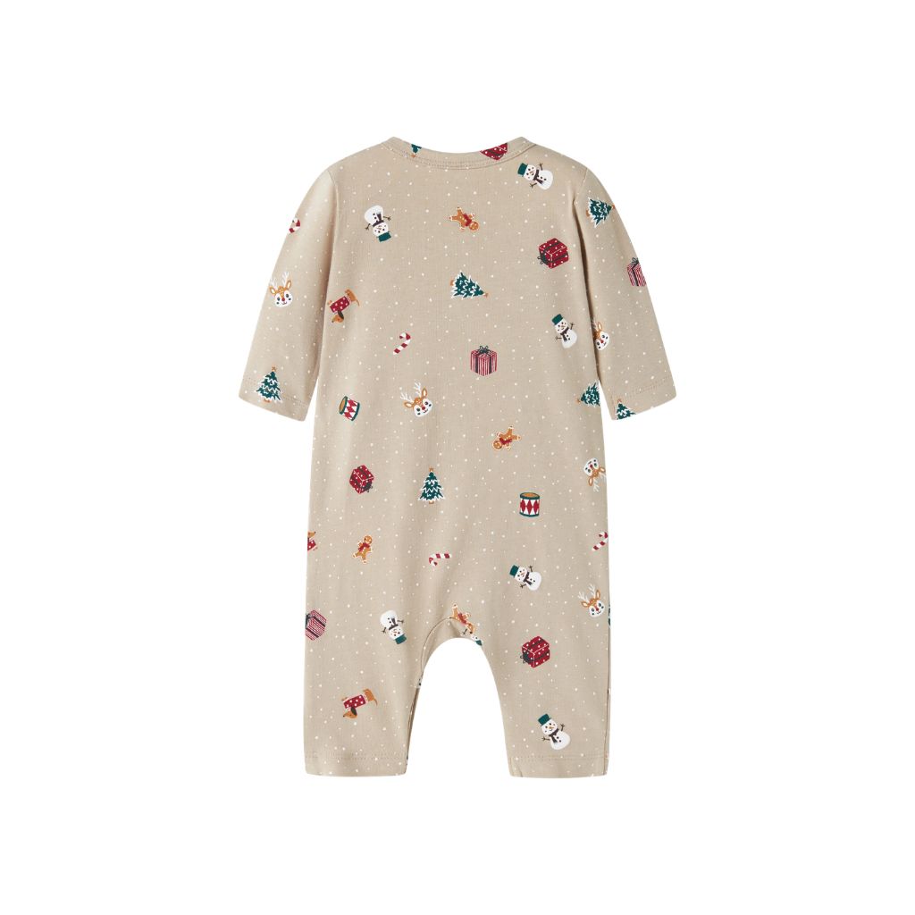 Name it Pyjama AOP Pure Cashmere Beige Unisexe