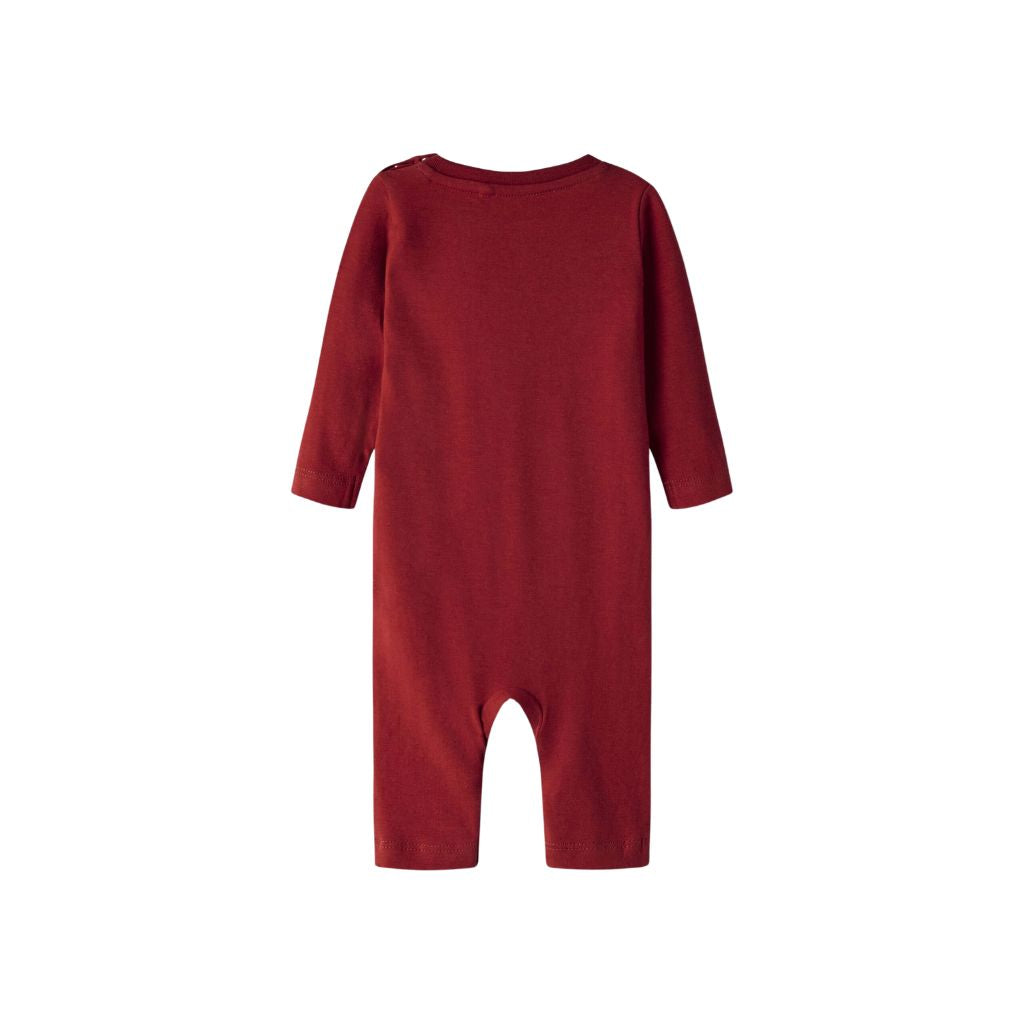 Name it Pyjama Rendier Red Dahlia Uniseks