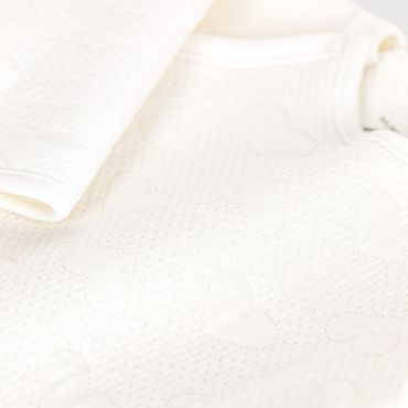 Petit Bateau Pyjama wit tubic