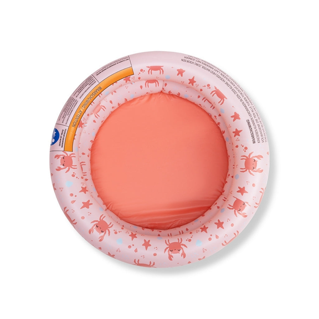 SwimEssentials Babyzwembad Krabjes Rood 60 cm