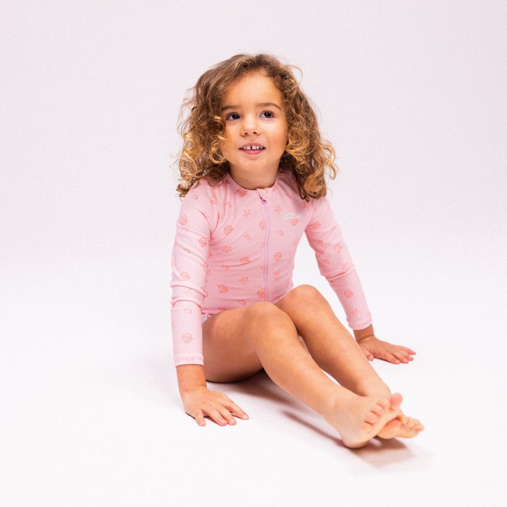 SwimEssentials UV-Zwemshirt Shell Tastic Roze Meisjes