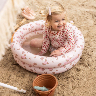 SwimEssentials Piscine pour bébé Old Pink Leopard