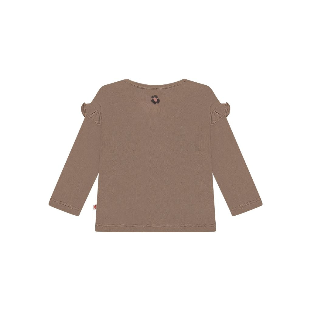 BabyFace T-shirt à manches longues sepia