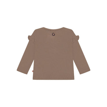 BabyFace T-shirt à manches longues sepia