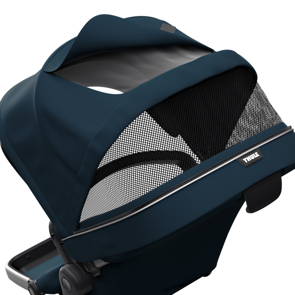 Thule Poussette Sleek + nacelle Navy Blue
