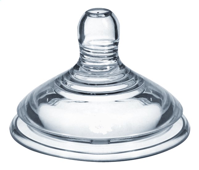 Tétine anti-colique Tommee Tippee à débit de lait rapide - 2 pièces