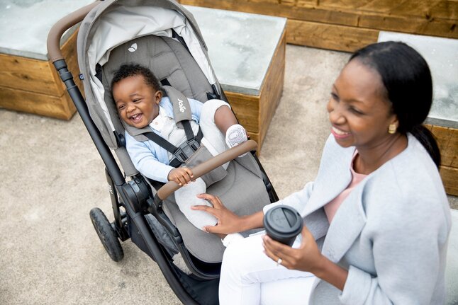 Joie Poussette 2 en 1 Versatrax Gray Flannel