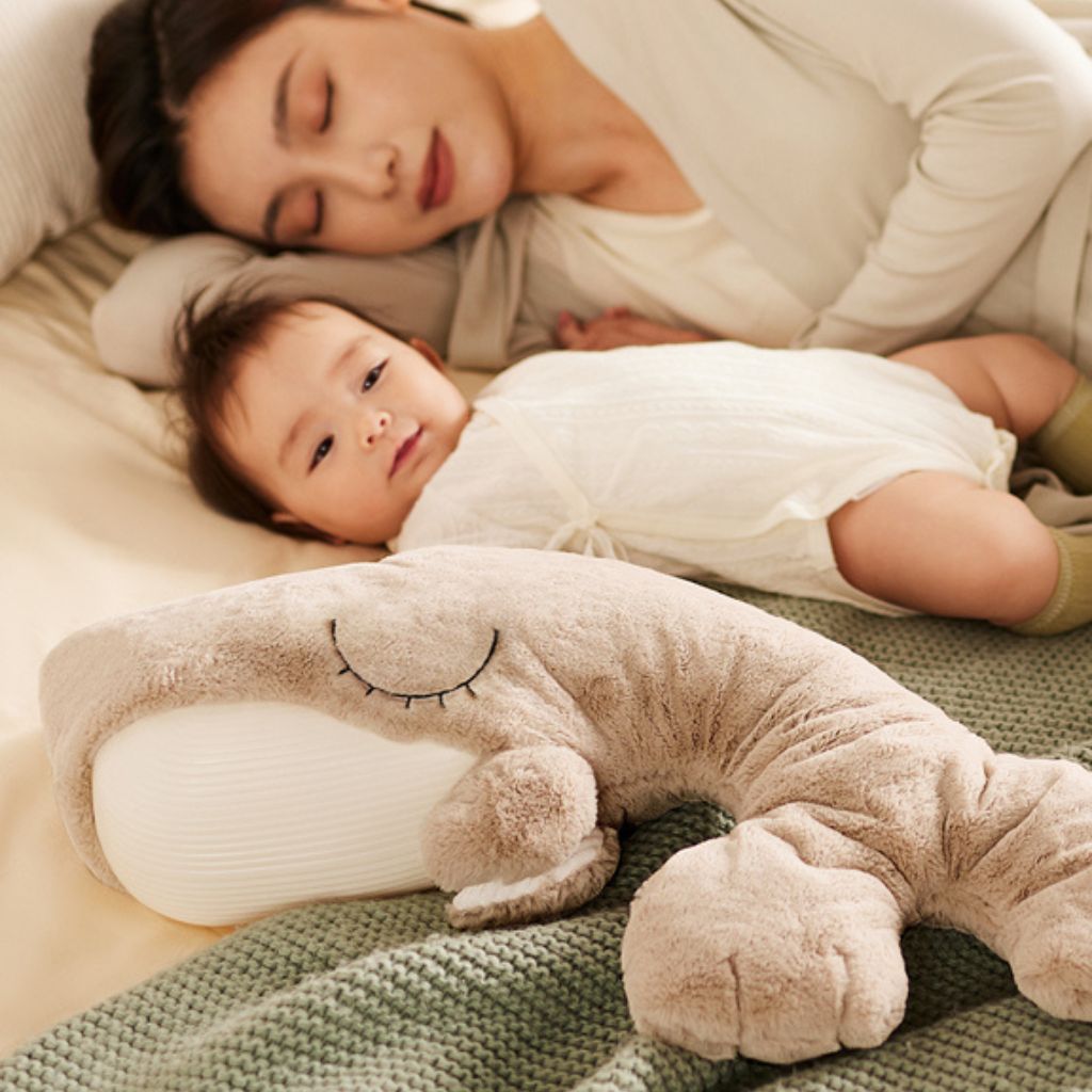 Topbright Slaapknuffel Soothing Whale beige