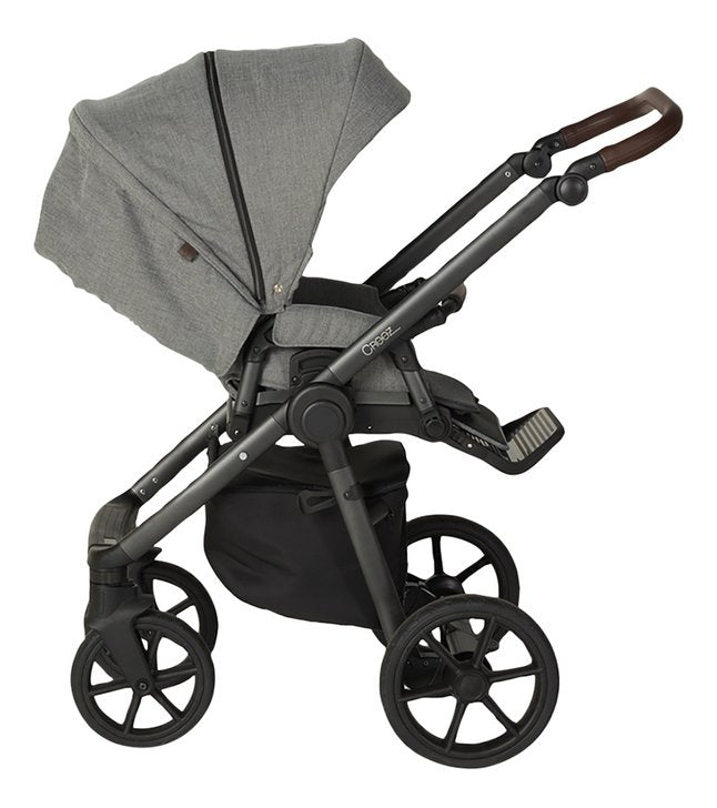 Quax Poussette 3 en 1 Crooz Titanium Grey