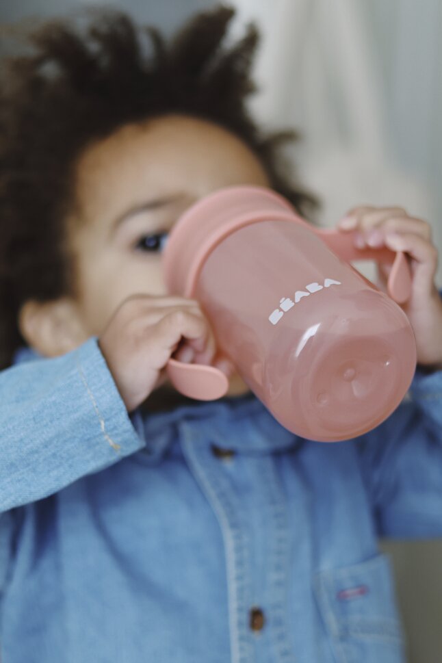 Béaba Oefenbeker 360° roze 340 ml