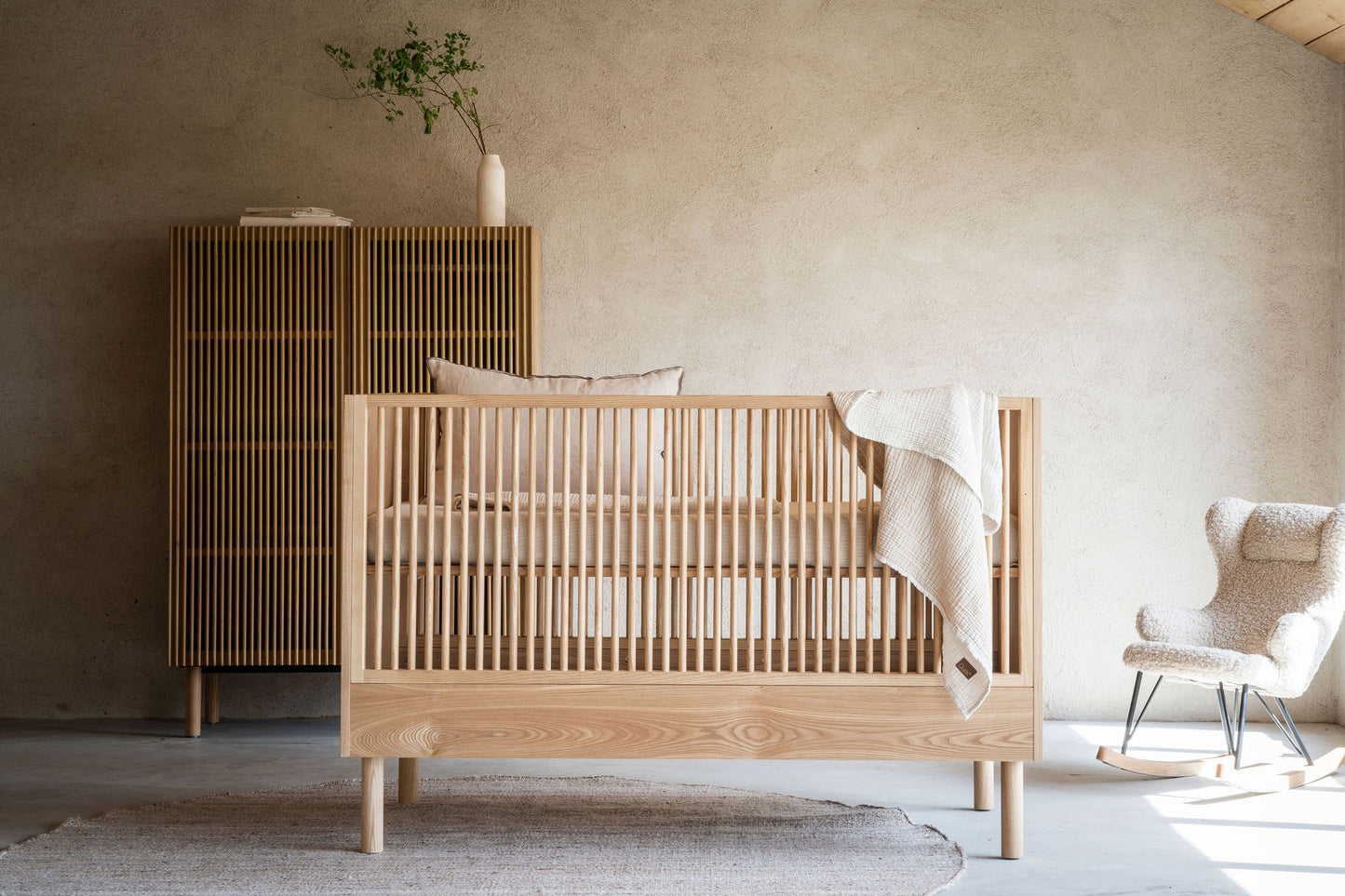Quax Meegroeibed Hai No Ki L 140 x B 70 cm Natural Ash