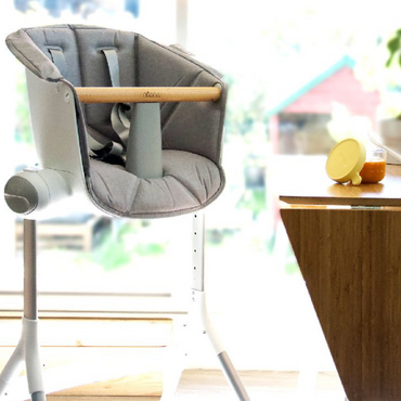 Stoffen zithoes voor eetstoel Up&Down Beaba, grijs