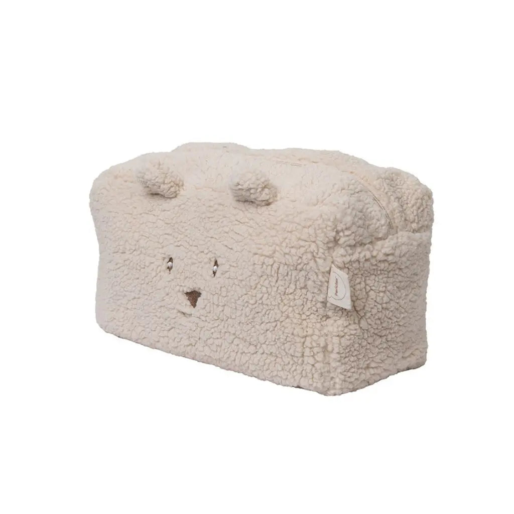 Pericles Trousse de toilette ours crème