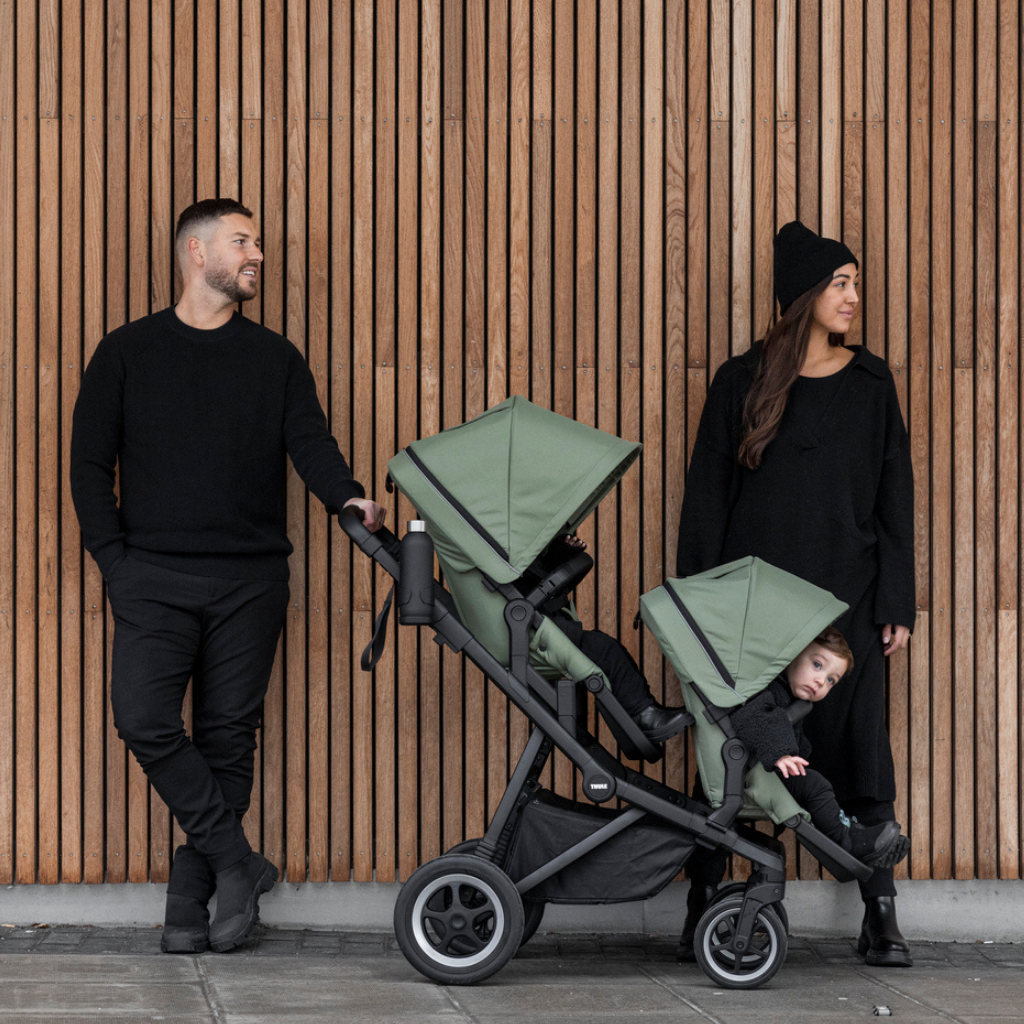 Thule Siège supplémentaire pour poussette double Sleek Soft Green