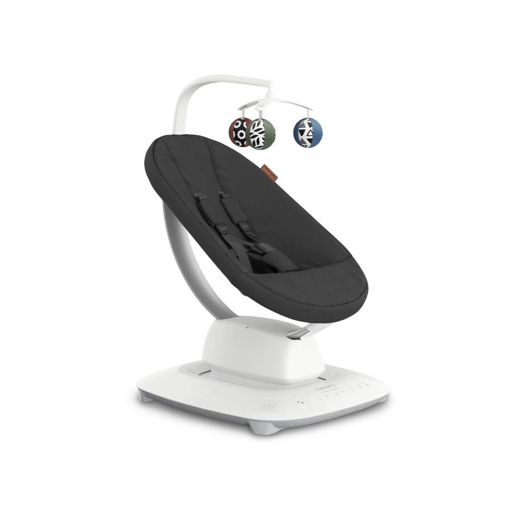 MamaRoo Schommelstoel met inlegkussen Jake Charcoal