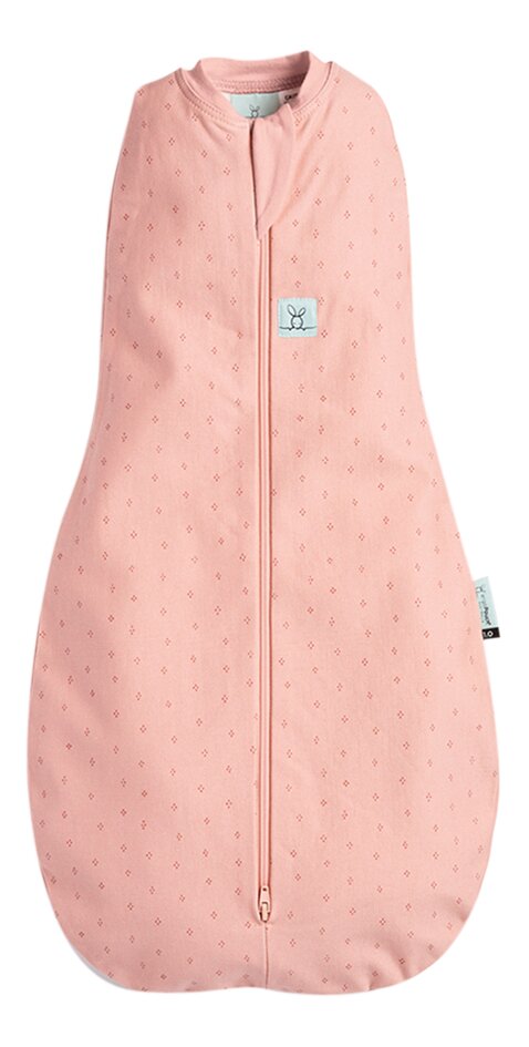 Ergopouch Sac d'emmaillotage Cocoon Berries coton bio/bambou 0-3 mois rose
