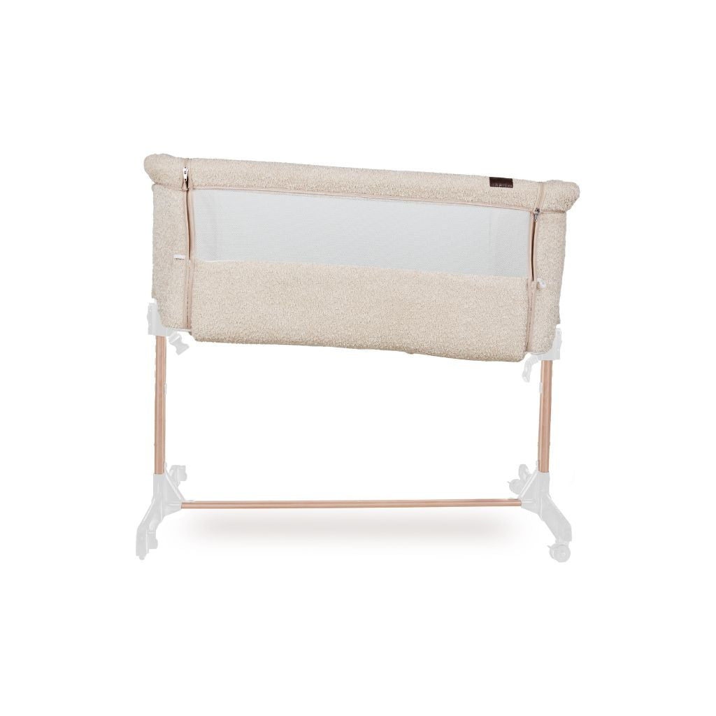 Quax Co-sleeper Side-by-Side Sheep hout incl matras 50x84cm afnb bekleding