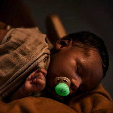 Philips AVENT Fopspeen + 0 maanden Ultra Start Night Mix munt/blauw, lila/perzik - 2 stuks