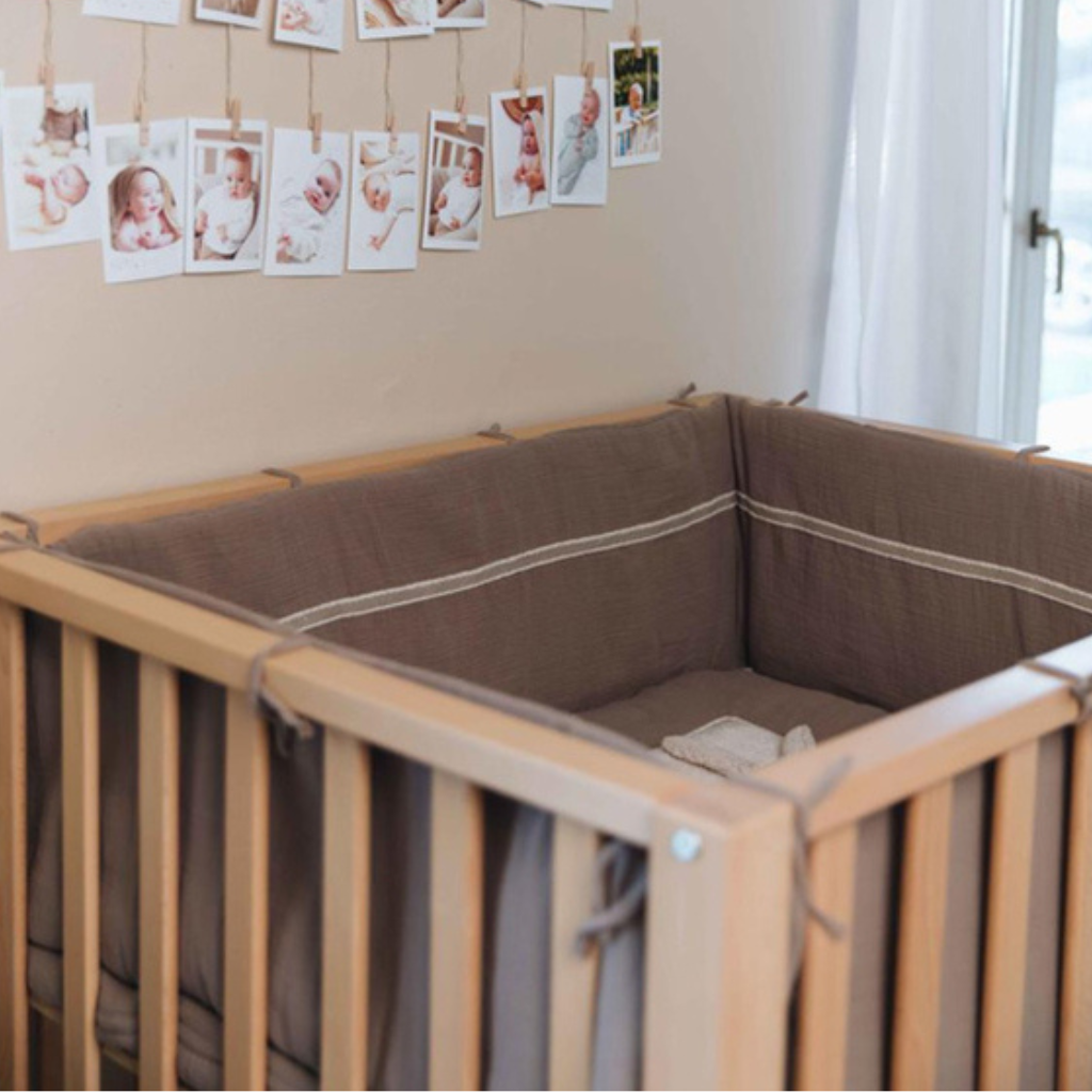 Pericles Bed/parkomranding Chocolate