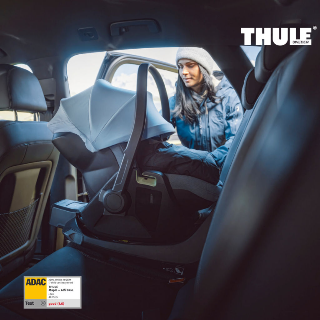 Thule Siège-auto portable Maple Groupe 0+ Midblue