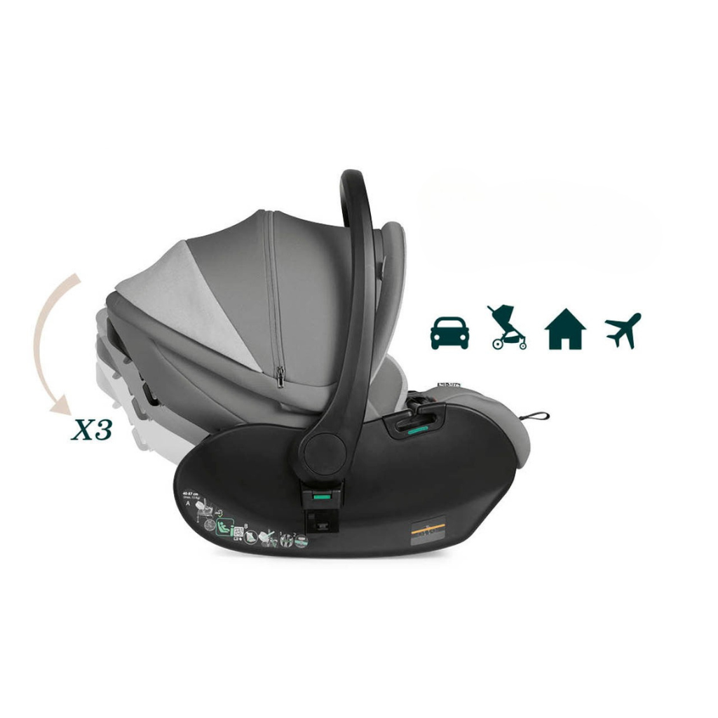 Chicco Autostoel First Seat Recline i-Size Groep 0+ Lunar Rock