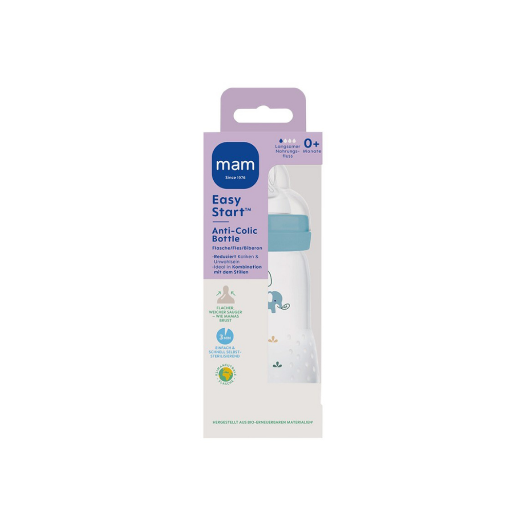MAM Biberon anticolique Easy Start Anti-Colic Blue 260 ml