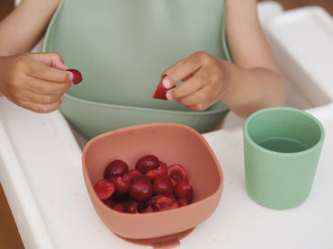 Béaba Set repas 4 pièces silicone Mineral