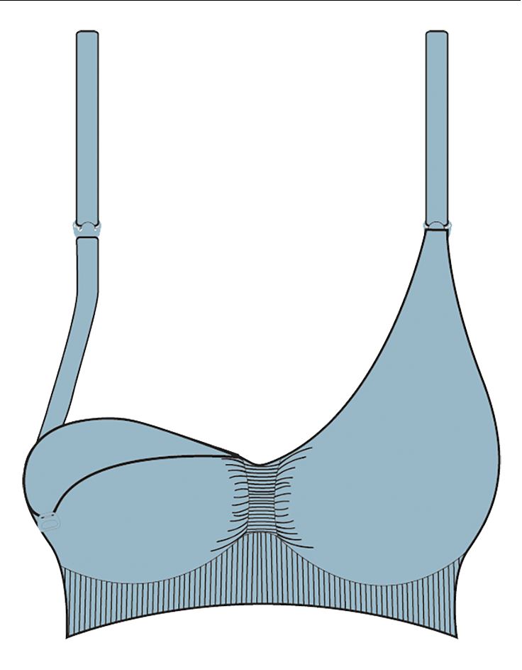 Carriwell Borstvoedingsbeha 2.0 Naadloos wit