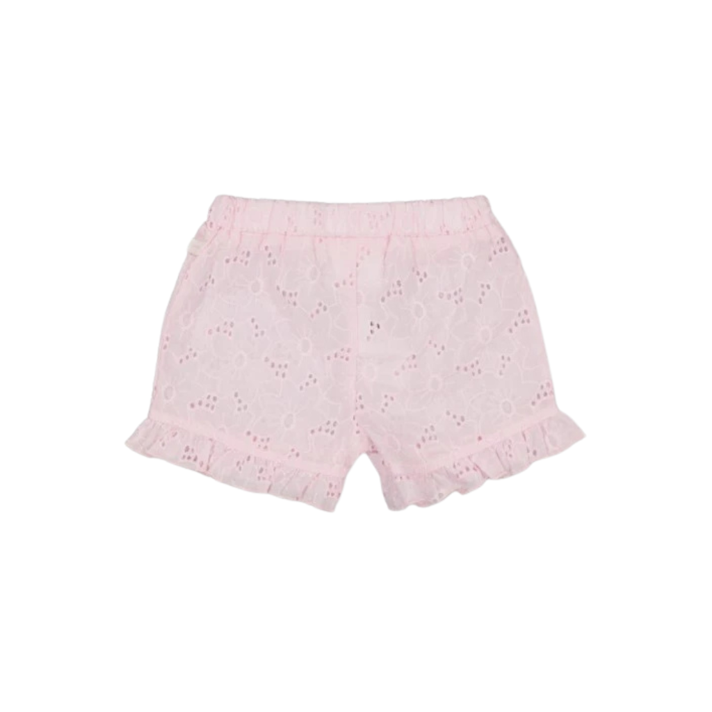 Feetje Top + short broderie Summer Woven m 62 Lilac Meisjes