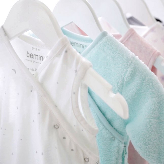 Bemini Sac de couchage d'été Stary coton écru 60 cm