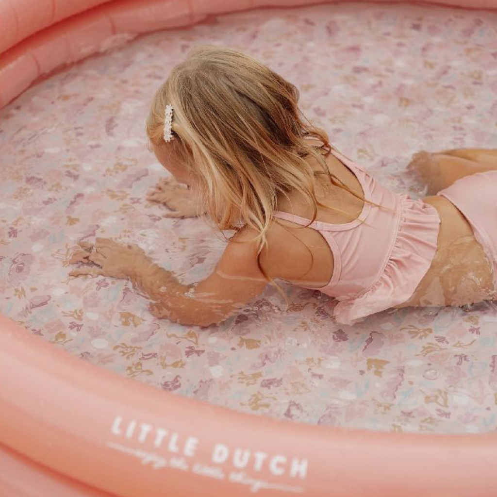 Little Dutch Opblaasbaar kinderzwembad Ocean Dreams Roze