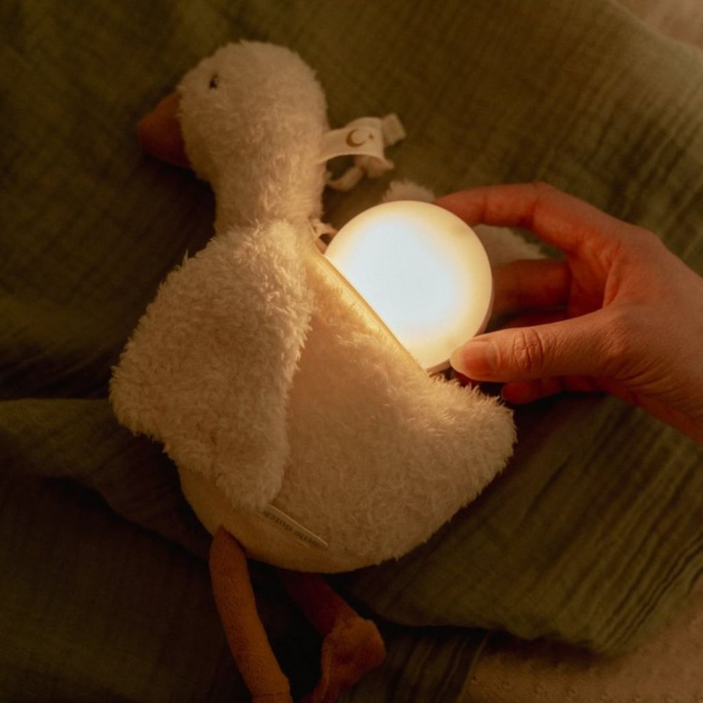 Little Dutch Knuffel met licht en geluid Little Goose