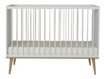 Quax Lit de bébé Flow L 120 x Lg 60 cm White