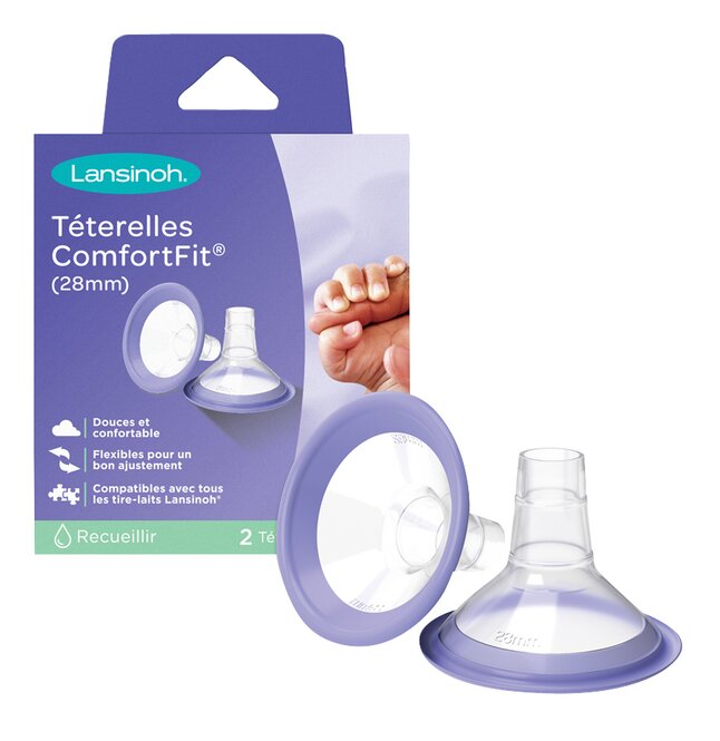 Lansinoh Borstschild Comfort Fit 28 mm - 2 stuks