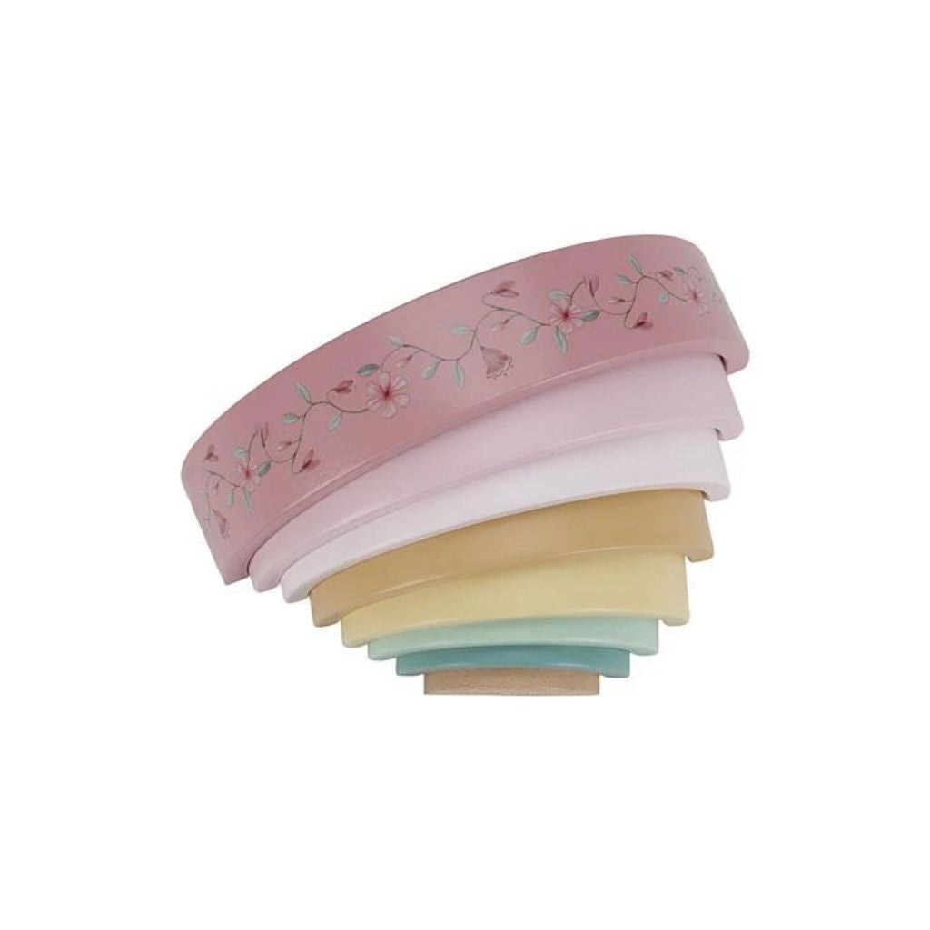 Little Dutch Arc-en-ciel en bois Fairy Garden