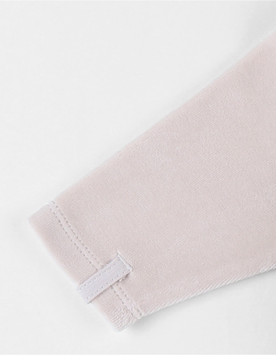 Noukie's Pyjama en velours Bali beige