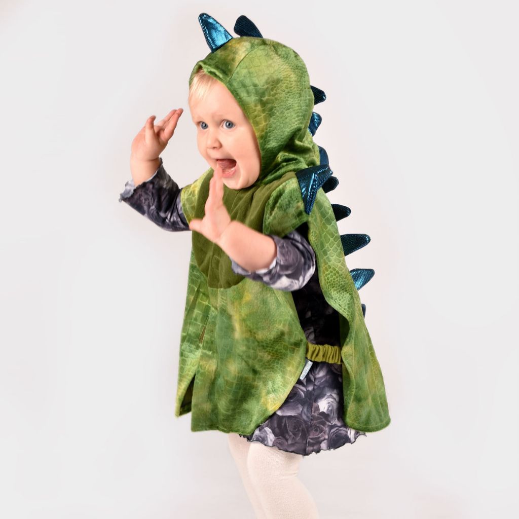 Den Goda Fen Mini Cape Dragon/Dino taille 86-110 - 1-4 ans