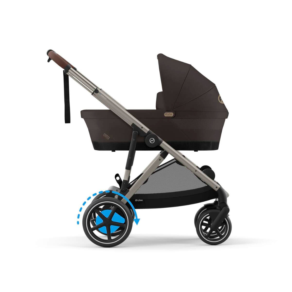 Cybex Poussette eGazelle Taupe Chocolate Brown